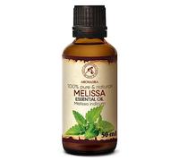 Aceite de Melissa Esencial 50ml - Mellissa Indicum - India - 100% Natural para un Buen Sueño - Aromatherapy - Relajación - Melissa Oil