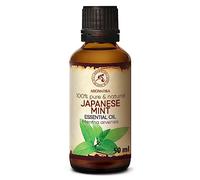Aceite de Menta Japonesa 50ml - Mentha Arvensis para Dormir Bien - Cuidado Corporal - SPA - Fragancia de Ambiente - Difusor de Aroma - Lámpara de Fragancia - Aceite de Menta JHP Puro y Natural
