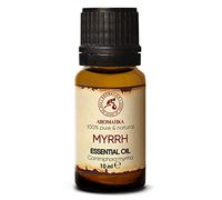 Aceite de Mirra 10 ml - Commiphora Myrrha - India - Aceite esencial 100% natural - Fragancia para el hogar - Aromaterapia - Difusor de aromas - Lámpara de fragancia - Aceite Esencial de Mirra