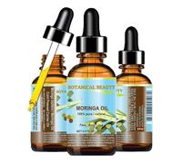 Aceite de moringa Botanical Beauty para rostro, cuerpo y cabello, 0,5 fl. oz.