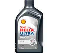 1 Litro Original Shell Helix Ultra Prof. AV-L 0W20 Aceite 508.00 509.00 Acea C5