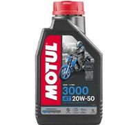 1Lt Aceite Motul 3000 20W50 Moto Scooter - Mineral - Harley-Davidson - Aso MA2