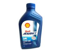 Aceite de motor SHELL 550053817 Advance AX7 4T 15W50 1L