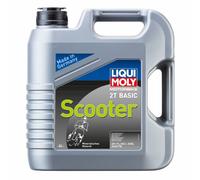 LIQUI MOLY Aceite de motor Basic Scooter 2T mineral – 4 L