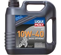 LIQUI MOLY Motorbike 4T 10W-40 Basic Offroad | 4 L | Aceite de 4 tiempos de motocicleta | 3062