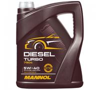 Aceite De Motor 5 Litros MANNOL 5W40 Diesel Turbo API CI4/ SN