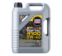 Aceite de Motor 5L 5W-40 LIQUI MOLY Top Tec 4100 Adecuado para Varios Vehículos