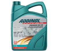 Aceite de Motor Addinol 0W-20 Premium 020 C6 5 Litro para BMW Kia Mercedes Mazda