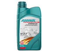 Aceite de Motor Addinol 0W-40 Superior 040 1 Litro para Audi Mercedes Opel Dacia