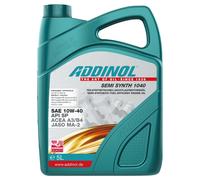 Aceite de Motor Addinol 10W-40 Semi Synth 1040 5 Litro para Audi Fiat Citroen