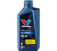 Aceite De Motor All-Climate 5W-30 1L Lubricante De Auto Sintético. VALVOLINE