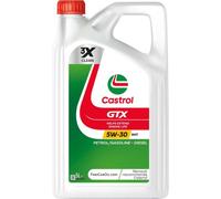 Aceite de motor CASTROL 15F6E5 GTX 5W30 RN17 5L