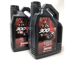 Aceite de Motor Competicion - Motul 300V2 4T FL Road Racing 10W50, Pack 8 litros