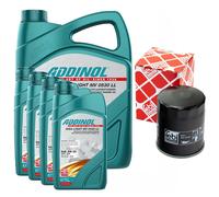 Aceite de Motor Kit 5W-30 Giga Luz Mv 0530 Ll 9 Litro + Filtro para Mitsubishi