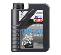 Aceite de motor liqui moly advanced full synthetic 4t 10w-30 street-botella 1l