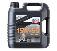Aceite de motor liqui moly advanced full synthetic 4t 15w-50 off-road-garrafa 4l