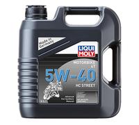Aceite de motor liqui moly advanced full synthetic 4t 5w-40 hc street-garrafa 4l