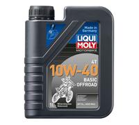 Aceite de motor liqui moly mineral 4t 10w-40 basic off-road-botella 1l para moto