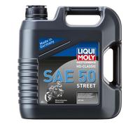 Aceite de motor liqui moly mineral 4t hd-classic sae 50 street-garrafa 4l para