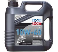Aceite Moto Liqui-Moly sintético 10W-40 Street | 4 litros | Envío 24h