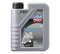 Aceite de motor liqui moly semisintetico 2t street-botella 1l para moto