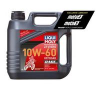 Aceite de motor liqui moly sintetico 4t 10w-60 off-road race-garrafa 4l para