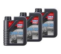 Aceite de Motor Liqui Moly Street 20W50 3x 1 Litro para BMW Ducati Harley Guzzi