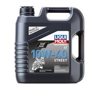LIQUI MOLY Motorbike 4T 10W-40 Street | 4 L | Aceite de 4 tiempos de motocicleta | 1243