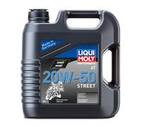 LIQUI MOLY Motorbike 4T 20W-50 Street | 4 L | Aceite de 4 tiempos de motocicleta | 1696