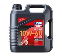 LIQUI MOLY Motorbike 4T Synth 10W-60 Offroad Race | 4 L | Aceite de 4 tiempos de motocicleta | 3054