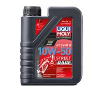 LIQUI MOLY Motorbike 4T Synth 10W-50 Street Race | 1 L | Aceite de 4 tiempos de motocicleta | 1502