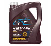 Mannol 7727 Cerámico Ultra SAE 5W-40 Aceite MB 228.5 , BMW LL-01, 5 Litro