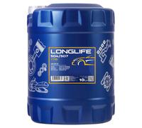 MANNOL Aceite de motor 5W-30 Longlife ACEA C3 API SN 504/507 10L Compatible con VW Polo V Hatchback 6R1, 6C1 up! Hatchback 121, 122, BL1, BL2, BL3, 123 Golf VII Hatchback 5G1, BQ1, BE1, BE2