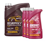 Aceite De Motor MANNOL 7917 Energy Formula C4 5W-30 ACEA C4, MB 226.51, 8 Litros