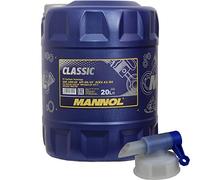 Aceite de motor Mannol Classic 10W-40, 20 litros, incluye grifo