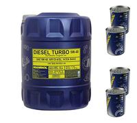 Aceite de motor Mannol Diesel Turbo 5W-40 4 x Motor Doctor Aditivo (20 L)