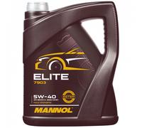 Aceite de Motor Mannol Elite 5W40 Api Sn / CH-4 5 Litro