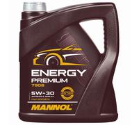 Aceite de Motor Mannol Energía Premium 5W-30 Api Sn 4 Litro para Toyota Volvo VW