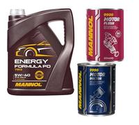 Aceite de motor Mannol Energy Formula PD 5W-40, 5 L, 1 motor Doctor+Motor Flush