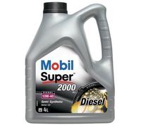 MOBIL Super 2000 X1 Diesel Aceite de motor 10W-40 aceite parcialmente sintético