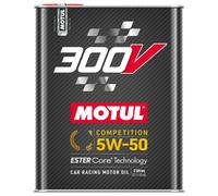 Oleo De Motor MOTUL 300V 5W50 Competición 100% Sintético EsterCore Racing 2L
