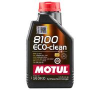 Aceite De Motor Motul 8100 ECO-CLEAN 0W-30 1 L Para BMW Fiat Ford