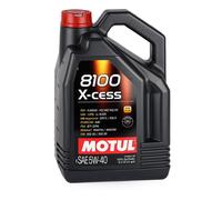 5Lt Aceite Motor Coche MOTUL 8100 X-Cess gen2 5W-40 100% Sintético Acea A3/B4
