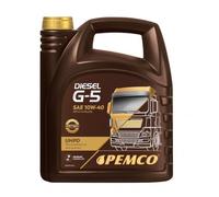 5 Litros PEMCO SAE 10W-40 Diesel G-5 UHPD Aceite De Motor