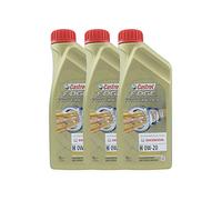 Aceite de motor para coche Castrol Edge Professional H 0W20, 3 x 1 l.