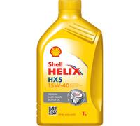 Aceite de motor SHELL Helix HX5 15W40, 1L