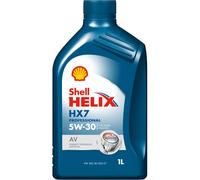 Aceite de motor SHELL 550046311 Helix HX7 5W30 1L