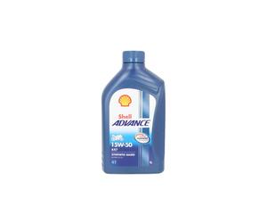 Aceite de motor SHELL 550053817 Advance AX7 4T 15W50 1L