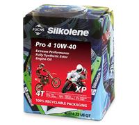 Aceite de motor Silkolene Pro 4 10W-40 envase reciclable 4 Litros