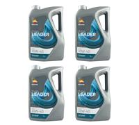 Aceite de Motor Sintético Repsol Leader 10W-40 5L / Lote de 4 Unidades